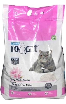 RoCat Kedi Kumu 10 LT Bebek Pudrası Kokulu