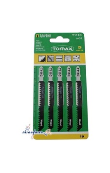 Tomax T111c Hss Ağaç Dekupaj Ağzı 5 Adet Normal Kesim Tomax T111c Hss Ağaç Dekupaj Ağzı 5 Adet Normal Kesim
