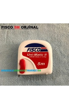 Fisco 5 Metre Çelik Şerit Metre 5 Metrelik Metre Fisco 5 Metre Çelik Şerit Metre 5 Metrelik Metre