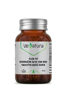 Venatura Koenzim Q10 100 MG 30 Yumuşak Kapsül Venatura Koenzim Q10 100 MG 30 Yumuşak Kapsül