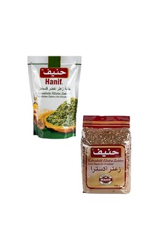 Hanif Kahvaltılık Yeşil Zahter 400 G + Hanif Kahvaltılık Ekstra Zahter 500 G Hanif Kahvaltılık Yeşil Zahter 400 G + Hanif Kahvaltılık Ekstra Zahter 500 G
