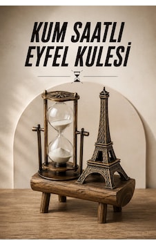 Mey İthalat Eyfel Kuleli Kum Saati Diğer Mey İthalat Eyfel Kuleli Kum Saati Diğer