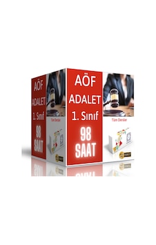 2027 Aöf Adalet Önlisans 1. Sınıf Görüntülü Eğitim Seti 2027 Aöf Adalet Önlisans 1. Sınıf Görüntülü Eğitim Seti