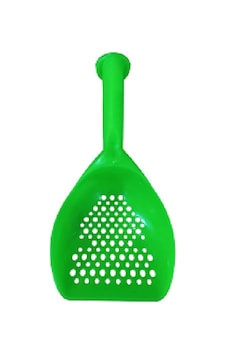 Jumbo Kedi Kumu Küreği 04804 30 Cm Güçlendirilmiş Sert Plastik Elek