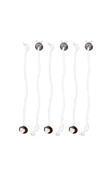 X-perk Kopçalı Kandil Fitil Fitili İp Kalınllığı 4 Mm 6 Adet Set Sku: Zeus8690010212016 2 Adet + Saklama Tabanı