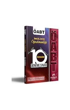 Modadil Öabt İngilizce - 10 Deneme Modadil Yayınları Modadil Öabt İngilizce - 10 Deneme Modadil Yayınları