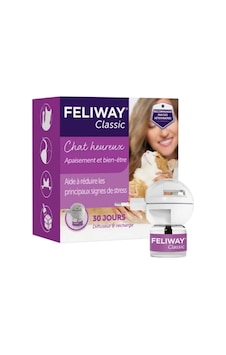 Feliway Classic Diffuseur + Refill Kediler İçin Elektrikli Sakinleştirici Difüzör Ve Kartuş 48 Ml Feliway Classic Diffuseur + Refill Kediler İçin Elektrikli Sakinleştirici Difüzör Ve Kartuş 48 Ml