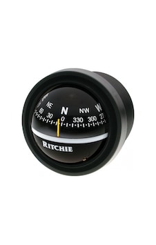Ritchie Marine Siyah Gömme Pusula 12v Aydınlatmalı