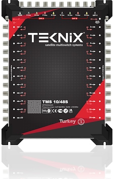 10x48 Sonlu Uydu Dağıtım Santrali Teknoline Multiswitch 10x48 Sonlu Uydu Dağıtım Santrali Teknoline Multiswitch