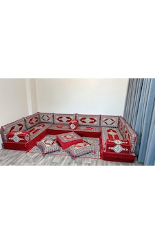 Coton Şark Köşesi 20cm Minderli Konsept 18 Parça Coton Şark Köşesi 20cm Minderli Konsept 18 Parça