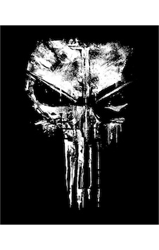 Zepplin Giyim Punisher Space Büyük Sırt Patch Yama Siyah Zepplin Giyim Punisher Space Büyük Sırt Patch Yama Siyah