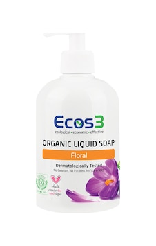Ecos3 Floral Organik Sıvı Sabun 500 ML Ecos3 Floral Organik Sıvı Sabun 500 ML