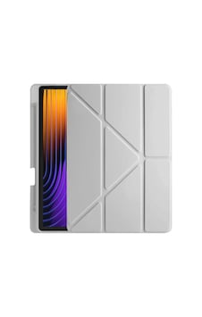 Zenviya21 Xiaomi Pad 7 Pro Kılıf Kalemlikli Mars Tablet Kılıfı - Gri Zenya785 Arka Kapak Zenviya21 Xiaomi Pad 7 Pro Kılıf Kalemlikli Mars Tablet Kılıfı - Gri Zenya785 Arka Kapak