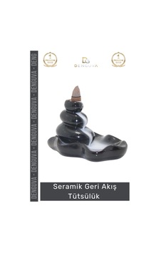 Tütsülük İthal Seramik Dekoratif Şelale Desenli Şık Aromatik Hediye Modern Oda Kokusu Biblo 8 12 Cm Tütsülük İthal Seramik Dekoratif Şelale Desenli Şık Aromatik Hediye Modern Oda Kokusu Biblo 8 12 Cm