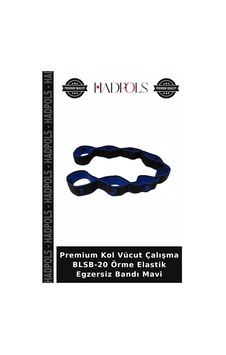 Premium Kol Vücut Çalışma Blsb-20 Örme Elastik Egzersiz Bandı Mavi Premium Kol Vücut Çalışma Blsb-20 Örme Elastik Egzersiz Bandı Mavi