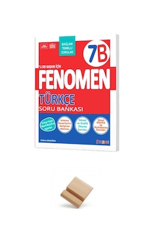 Fenomen 7. Sınıf Maarif 7b Serisi Türkçe Soru Bankası + Telefon Standı Fenomen 7. Sınıf Maarif 7b Serisi Türkçe Soru Bankası + Telefon Standı