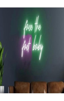 Twins Led Face The Fact Baby Yazılı Neon Tabela Yeşil-pembe Model:model:21503366 Yeşil - Pembe Twins Led Face The Fact Baby Yazılı Neon Tabela Yeşil-pembe Model:model:21503366 Yeşil - Pembe