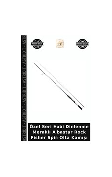Özel Seri Hobi Dinlenme Meraklı Albastar Rock Fisher Spin Olta Kamışı 240cm Özel Seri Hobi Dinlenme Meraklı Albastar Rock Fisher Spin Olta Kamışı 240cm