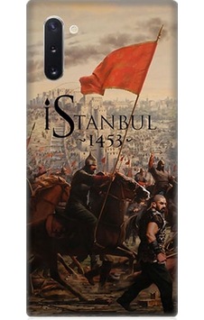 Samsung Galaxy Note 10 Uyumlu İstanbul'un Fethi Desenli Silikon Kılıf