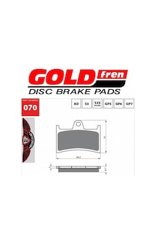 Gold Ceramik Carbon Fren Balatası Yamaha Grubu