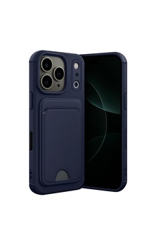 Anka Cep Cep Telefonu Aksesuarları Apple iPhone Uyumlu 17 Pro İle Uyumlu Kartvizitlik Özellikli Silikon Kılıf - Lacivert, Kelvin-Apple iPhone Uyumlu 17 Pro -kılıf Sku: Zeusstk918023f104 1