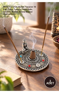 3 Adet Tütsülük Metal Yuvarlak Budalı Tasarım 10 Cm, Tütsü Tutucu Tütsü Kabı, Incense Burner Aroma Burner 3 Adet Tütsülük Metal Yuvarlak Budalı Tasarım 10 Cm, Tütsü Tutucu Tütsü Kabı, Incense Burner Aroma Burner