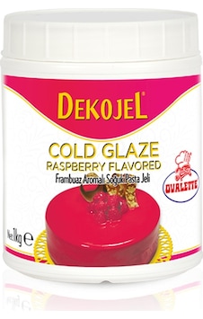 Katsan Ovalette Dekojel Frambuaz Aromalı Soğuk Pasta Jeli 1 KG Katsan Ovalette Dekojel Frambuaz Aromalı Soğuk Pasta Jeli 1 KG