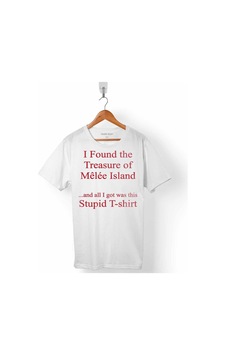 I Found The Treasure Of Melee Island Erkek Tişört 001 I Found The Treasure Of Melee Island Erkek Tişört 001