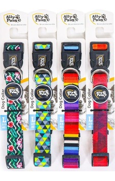 Ally Paws L Köpek Boyun Tasması Boyun 40 - 60 Cm Çok Renkli