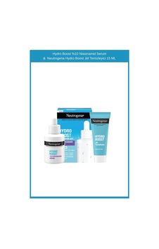 Neutrogena Hydro Boost Jel Temizleyici 15 ML + Hydro Boost %10 Niasinamid Serum Neutrogena Hydro Boost Jel Temizleyici 15 ML + Hydro Boost %10 Niasinamid Serum