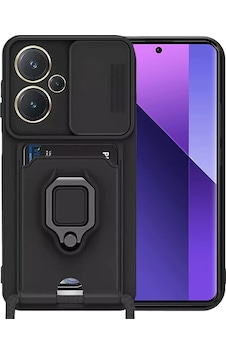 Gld-spt- Newface Xiaomi Redmi Note 13 Pro Plus Kılıf Zuma Kartvizitli Yüzüklü Silikon - Siyah Gld-spt- Newface Xiaomi Redmi Note 13 Pro Plus Kılıf Zuma Kartvizitli Yüzüklü Silikon - Siyah