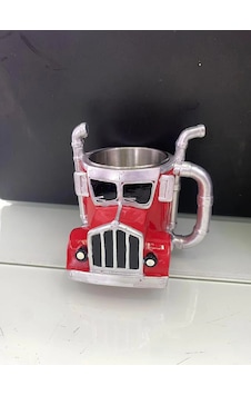 Kamyon Çelik Kupa Çok Renkli Kamyon Çelik Kupa Çok Renkli