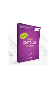 YKS Temel Sosyoloji Bilgileri Dizinli - Ahmet Sezgin - Karekök Eğitim Yayın