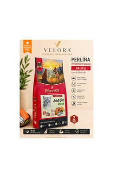 Perlina Balıklı Yetişkin Kedi Maması 2 Kg %87 Hayvansal İçerik, Yüksek Proteinli, Düşük Tahıllı Premium Kedi Maması - 886199152 Perlina Balıklı Yetişkin Kedi Maması 2 Kg %87 Hayvansal İçerik, Yüksek Proteinli, Düşük Tahıllı Premium Kedi Maması - 886199152