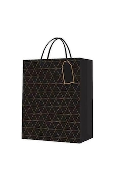 Freedom Store Desenli Siyah Küçük Karton Çanta Freedom Store Desenli Siyah Küçük Karton Çanta