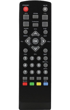 Digimaster Hector Mini Scart Uydu Alıcı Kumandası Digimaster Hector Mini Scart Uydu Alıcı Kumandası