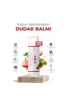 The Prouvee Reponses Çilek Özlü Organik Dudak Balmı
