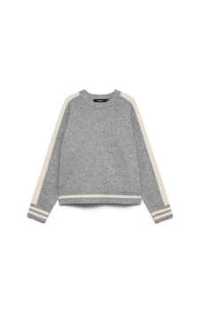 Vero Moda Kazak, L, Gri Melanj