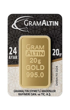 20 Gram 24 Ayar İar Gramaltın 20 Gram 24 Ayar İar Gramaltın