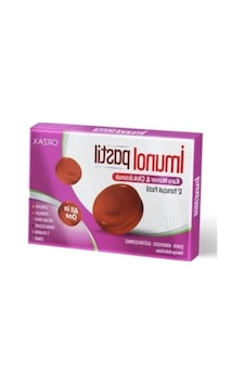 Karamürver-çilek Aromalı Pastil - 12 Adet