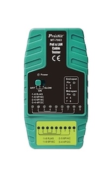 Proskit Mt-7063 Poe Lan Kablo Test Cihazı Proskit Mt-7063 Poe Lan Kablo Test Cihazı