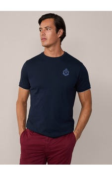Hackett Koyu Lacivert Erkek %100 Pamuk Slim Fit T-shirt Hm500846 Hackett Koyu Lacivert Erkek %100 Pamuk Slim Fit T-shirt Hm500846