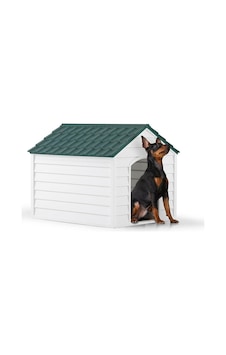 Bahat Plastik Kedi Köpek Kulübesi Evi İç Dış Mekan