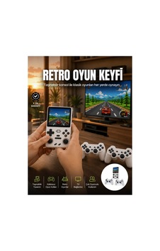 Taşınabilir El Konsolu Kablosuz Gamepadli Yeni Nesil - Hs08379536-6361 Renkli Taşınabilir El Konsolu Kablosuz Gamepadli Yeni Nesil - Hs08379536-6361 Renkli