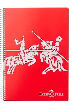 Faber Castell Defter Knights Neon Pp Kapak Spiralli 100 Yaprak Çizgili 5075000454000 Faber Castell Defter Knights Neon Pp Kapak Spiralli 100 Yaprak Çizgili 5075000454000