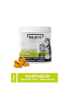 Hip & Joint Eklem Ve Bağ Doku Destekli Kedi Köpek Multivitamin Çiğneme Tableti 105 Gr Hip & Joint Eklem Ve Bağ Doku Destekli Kedi Köpek Multivitamin Çiğneme Tableti 105 Gr