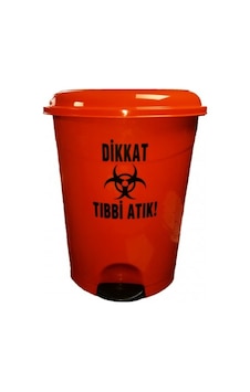 Tıbbi Atık Çöp Kovası Pedallı 20 Litre