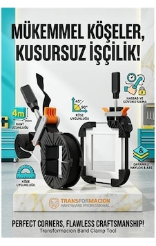 4 Metre Bantlı İşkence - Köşe Sabitleyici Çerçeve Çekçece Ve Mobilya Kelepçesi 723152 Abanoz