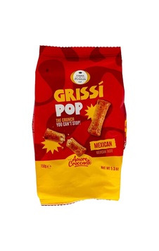 Terre Di Puglia Grissi Pop Meksika Baharatlı Kraker 150 G 5'li Avantaj Paketi Mıchu Terre Di Puglia Grissi Pop Meksika Baharatlı Kraker 150 G 5'li Avantaj Paketi Mıchu