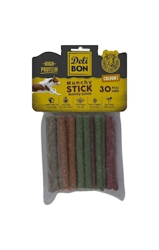 Delibon Deri Munchy Çubuk Köpek Ödülü 30'lu